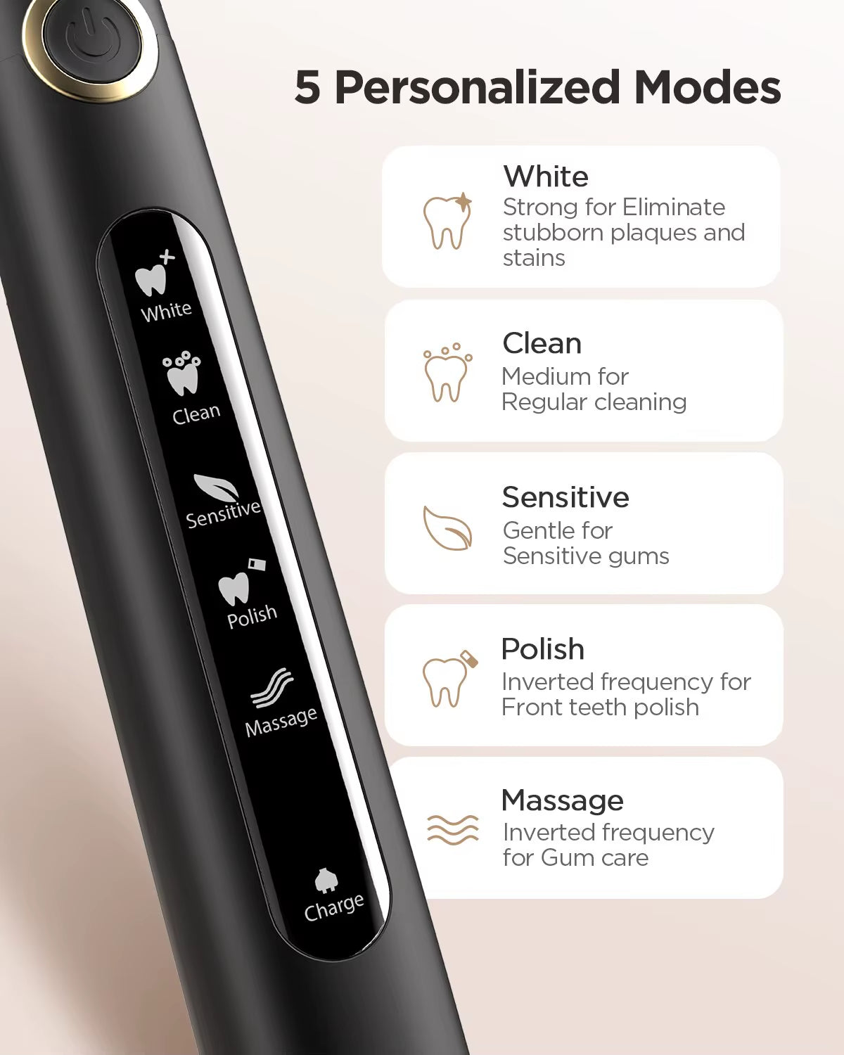 Electric Sonic Toothbrush USB Charge FW-507 Rechargeable Waterproof Electronic Tooth Brushes Replacement Heads Adult